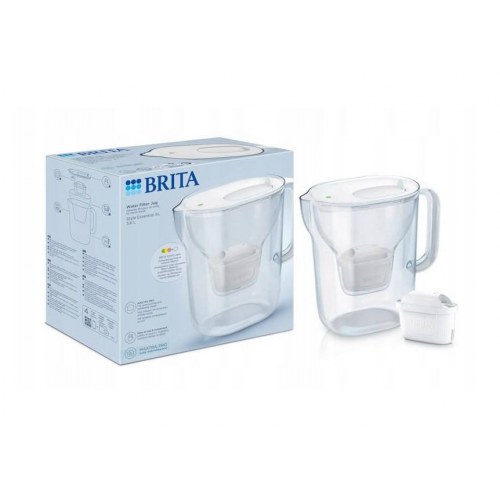BRITA Style Essential XL vandfilterkande 3,6 l - hvid med MAXTRA Pro Pure Performance