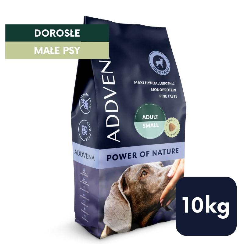 ADDVENA Power of Nature hundefoder – voksen, små racer, 10 kg