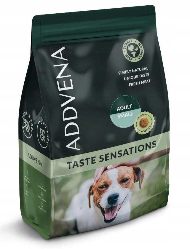 ADDVENA Taste Sensations – voksenfoder til små hunderacer 2,5 kg