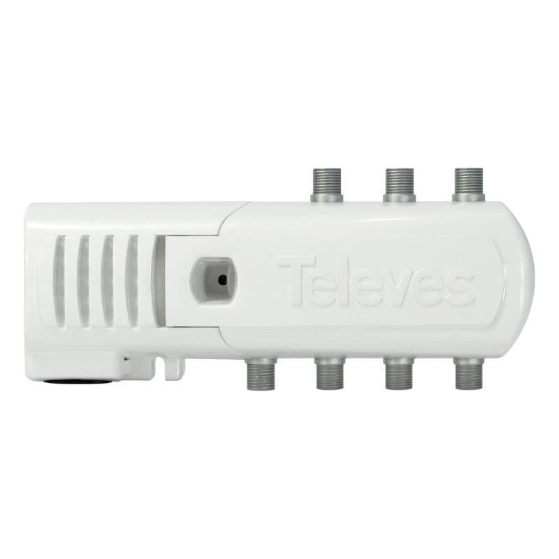 Televes signalforstærker LTE700 - 1 ind / 6 udgange