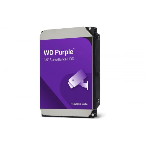 Western Digital WD Purple 4 TB 3,5" SATA 6 Gb/s overvågnings-harddisk (WD44PURZ)