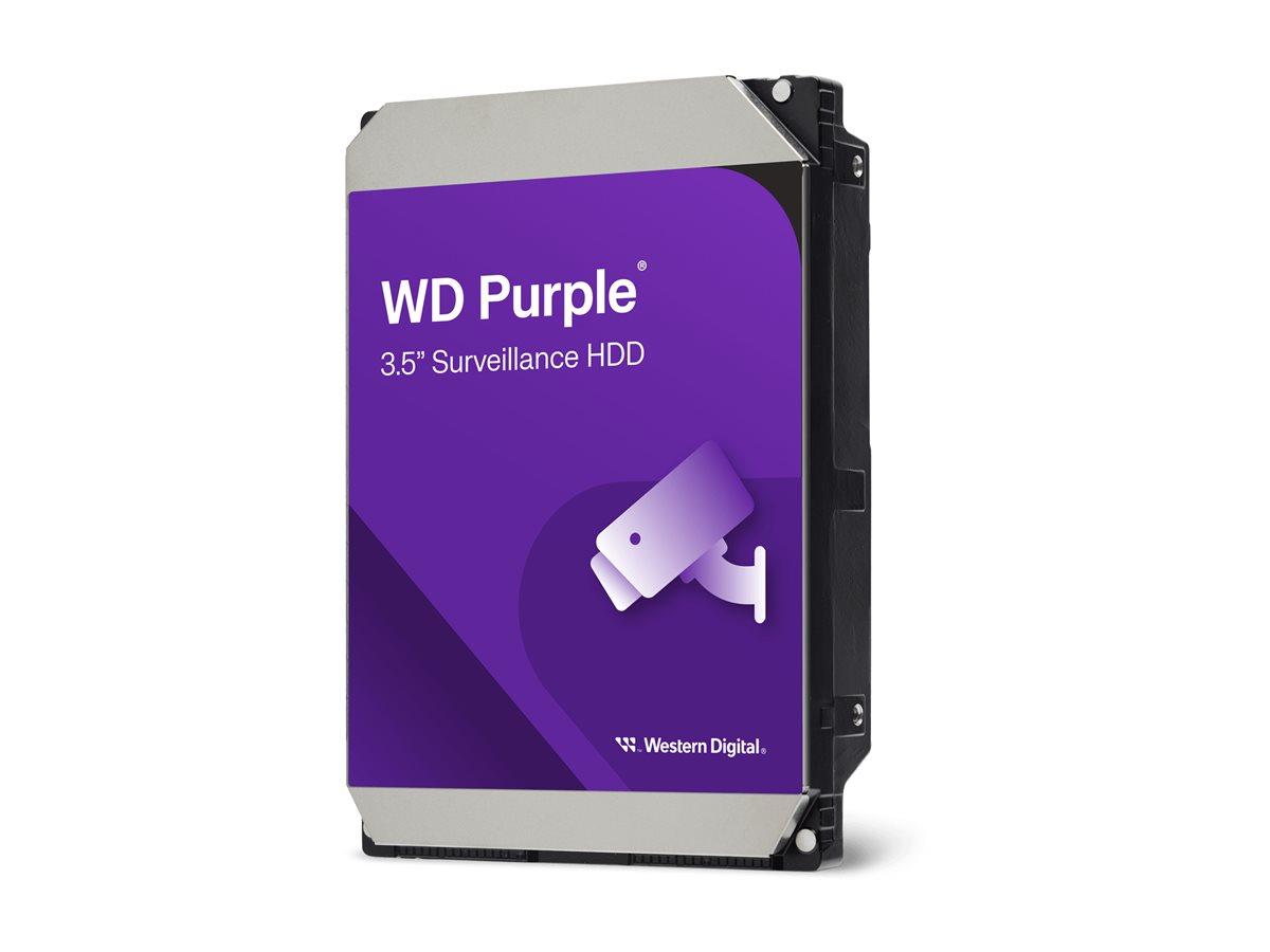 Western Digital WD Purple 4 TB 3,5" SATA 6 Gb/s overvågnings-harddisk (WD44PURZ)
