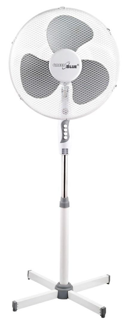 GreenBlue GB560 gulvventilator 40 cm - 40 W, 3 hastigheder, oscillation, højde 1,25 m
