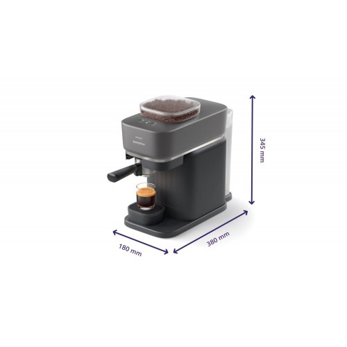 Philips Baristina BAR300/60 semi-automatisk espressomaskine – 1,2 l