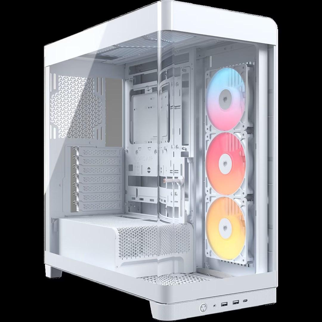 Corsair 4500X RS-R ARGB Tempered Glass Mid-Tower – hvid pc-kabinet billede