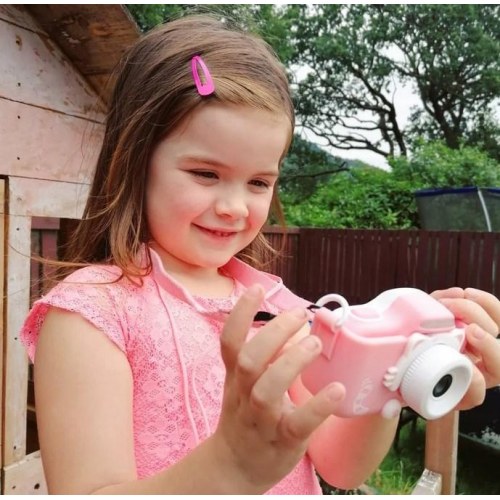 myFirst Camera 3 – børnekamera 16 MP, 2" IPS, pink/hvid