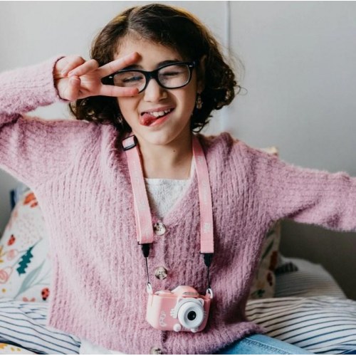 myFirst Camera 3 – børnekamera 16 MP, 2" IPS, pink/hvid