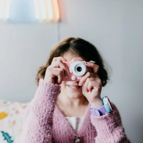 myFirst Camera 3 – børnekamera 16 MP, 2" IPS, pink/hvid