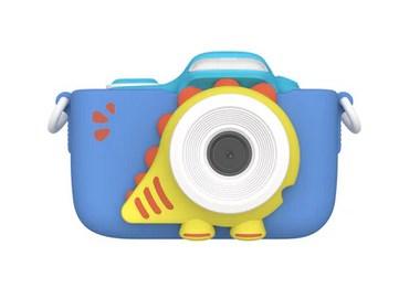 myFirst Camera 3 - digitalt børnekamera, blå/gul dinosaur billede