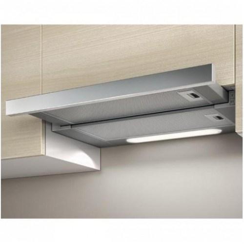 Elica Elite 14 LUX GRIX/A/90 - Hætte - teleskopisk - bredde: 89.8 cm - dybde: 28 cm - udtrækning og recirkulation (-) - rustfrit stål/sølv