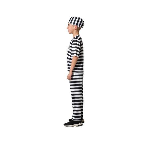 Kostume til børn Fange mand Multifarvet 5-6 år