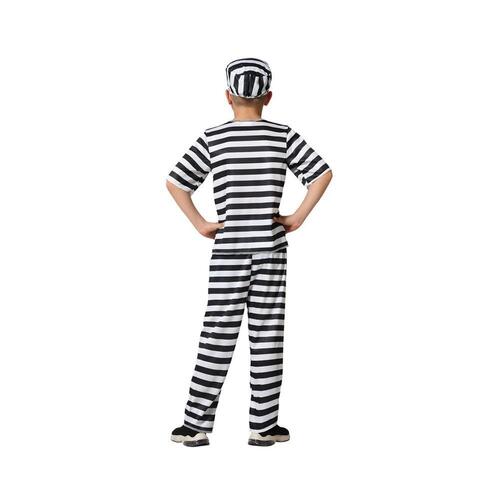 Kostume til børn Fange mand Multifarvet 5-6 år