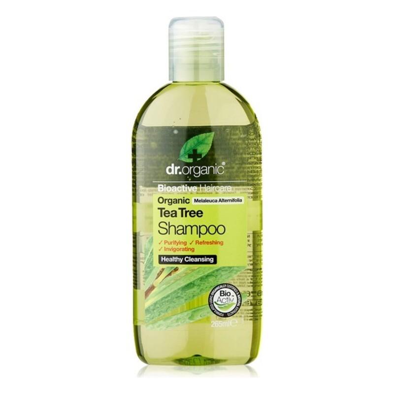 Se Dr. Organic - Økologisk Shampoo 265 Ml - Tea Tree hos Boligcenter.dk