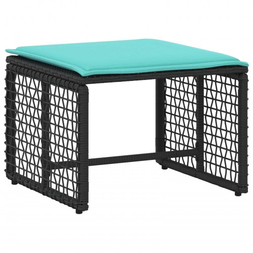 Have møbel sæt med pude stål