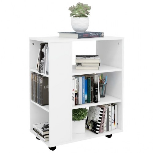 Rulleskab 60 x 35 x 75 cm - hvid