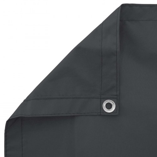 Altan Skærm Sort 100 x 200 cm Oxford stof