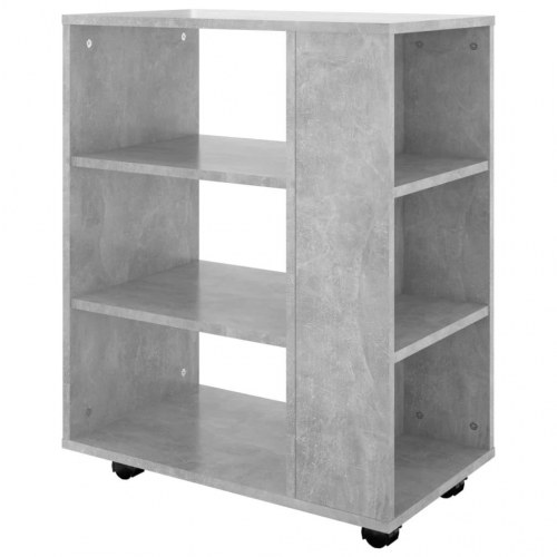 Rulleskab 60 x 35 x 75 cm - betongrå