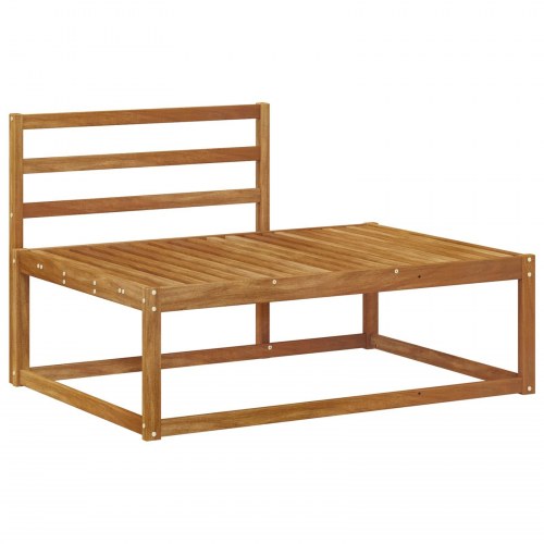 Udendørs end sofa Naturfarvet 115 x 83 x 73 cm