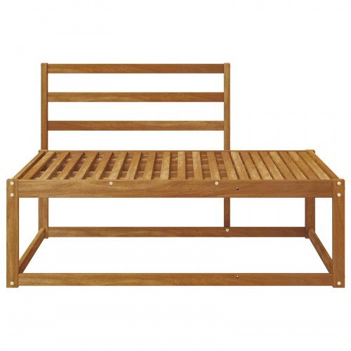 Udendørs end sofa Naturfarvet 115 x 83 x 73 cm