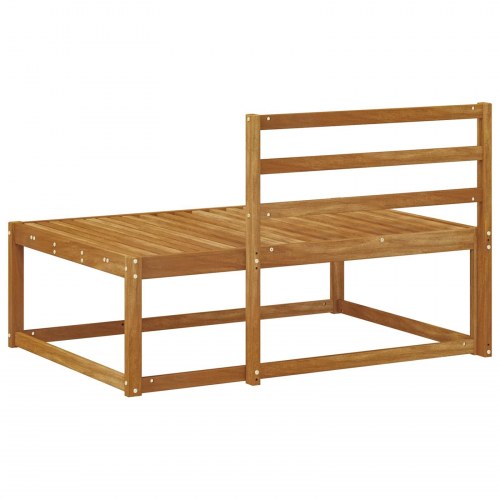 Udendørs end sofa Naturfarvet 115 x 83 x 73 cm