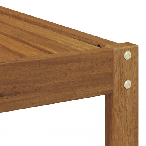 Udendørs end sofa Naturfarvet 115 x 83 x 73 cm