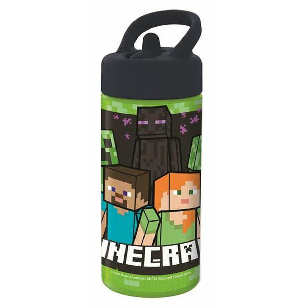 Minecraft drikkedunk 410 ml - flaske til børn