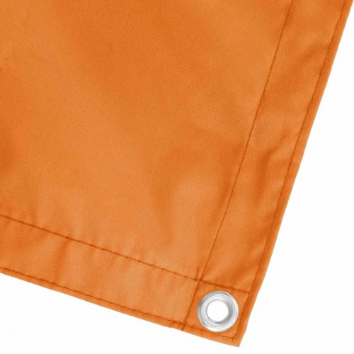 Altan skærm i oxford stof - orange 110 × 500 cm