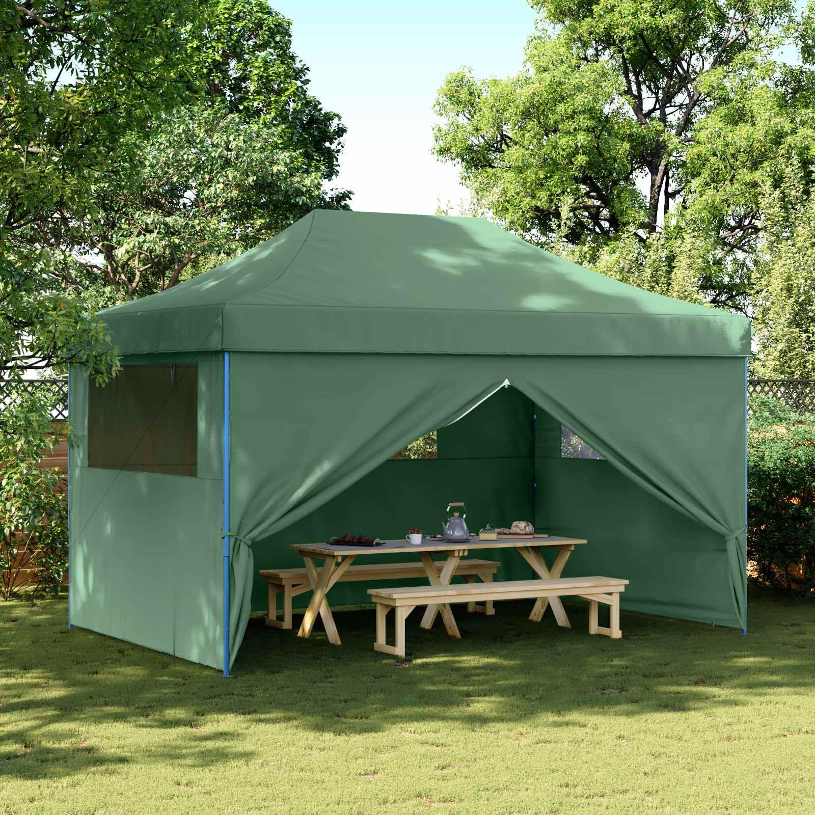 Party Tent Grøn 292 x 440 x 315 cm Oxford stof