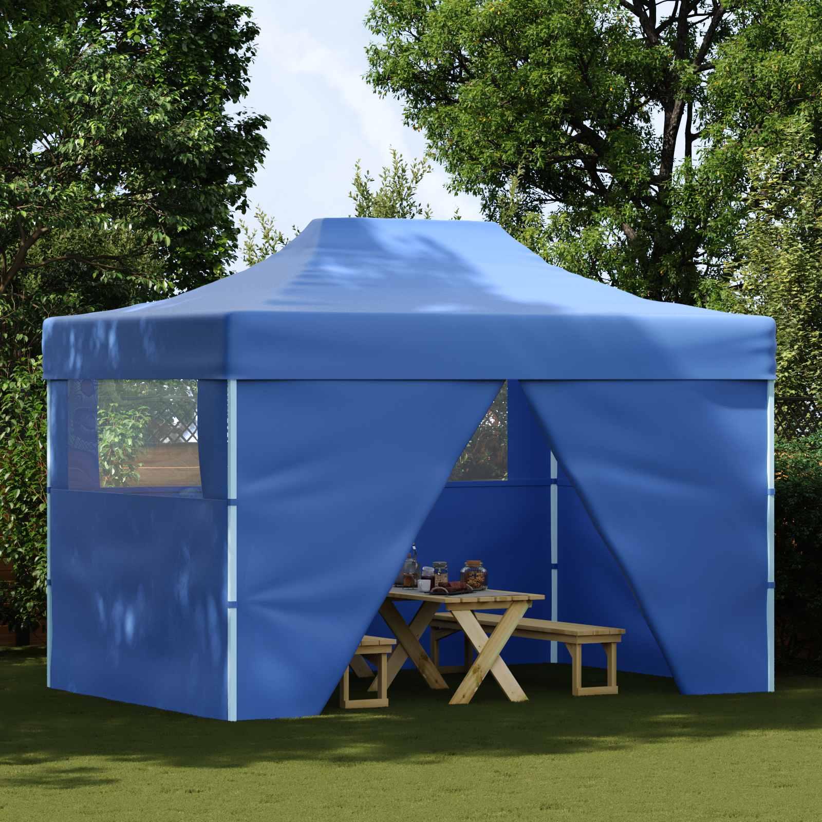 Party Tent Blå 291 x 431 x 315 cm Oxford stof