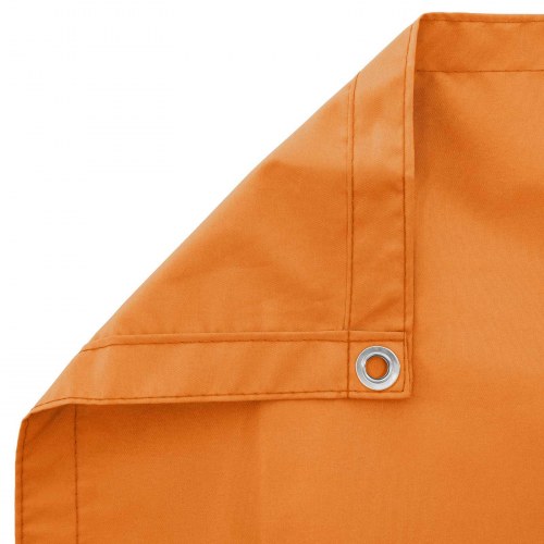 Altan skærm i oxford-stof - orange 100 × 600 cm