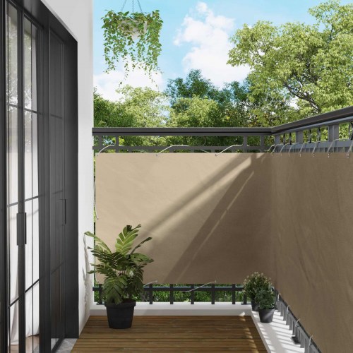 Altan Skærm Beige 110 x 500 cm Oxford stof