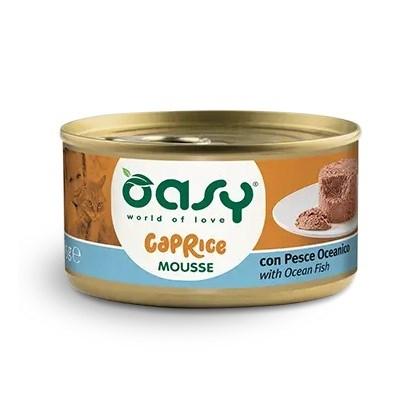 Oasy Caprice Mousse med havfisk – vådfoder til kat, 85 g