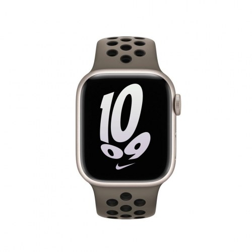 Apple 41 mm Nike Sport-rem – Olive Grey/Black