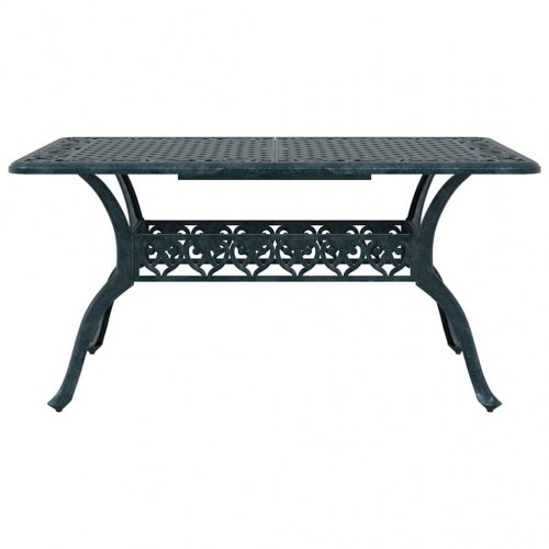 Have Spisebordssæt 5 stk Grøn Aluminium