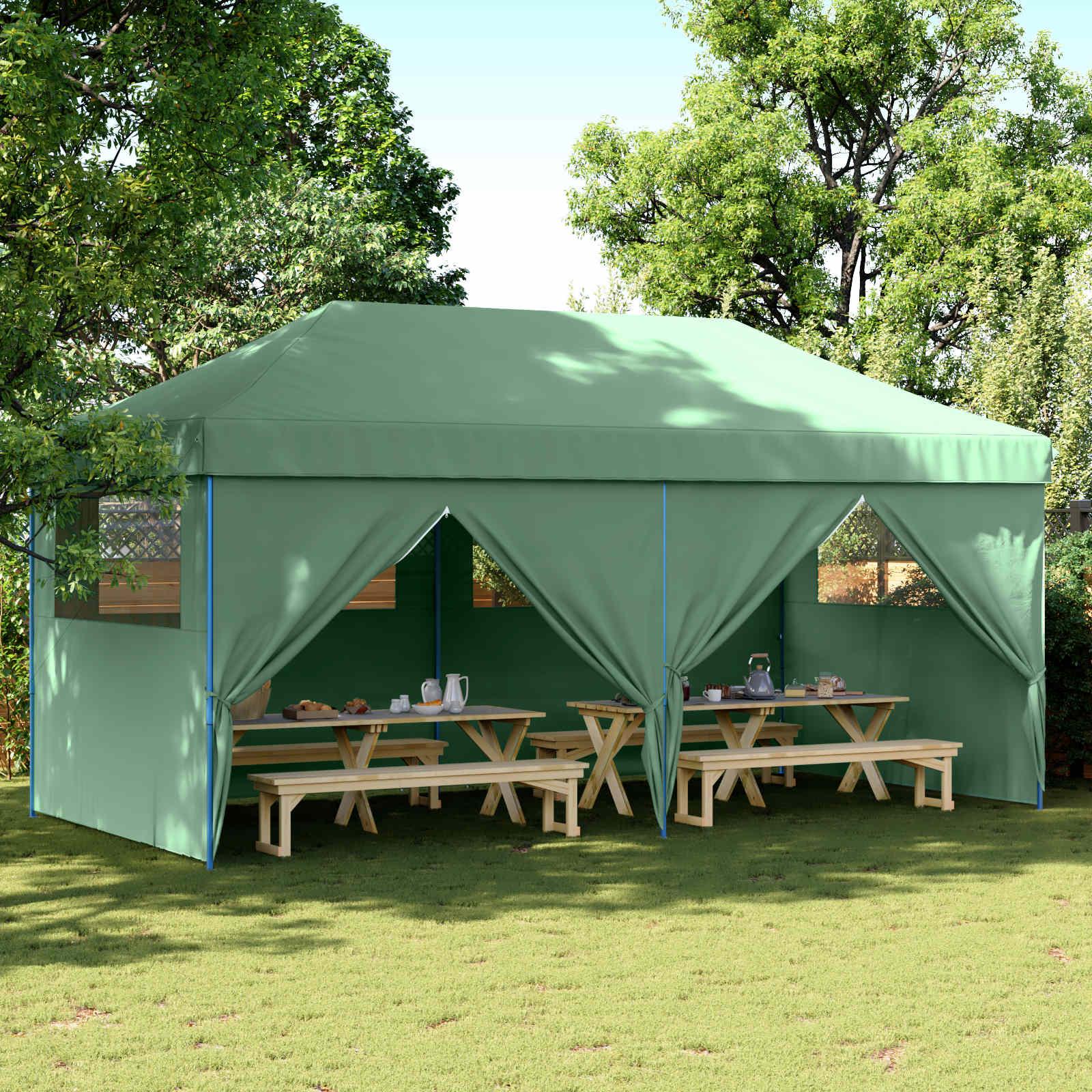 Party Tent Grøn 292 x 580 x 315 cm Oxford stof