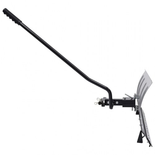 Sneskovl til græsslåmaskine med adapter - 100 cm sneplov i stål
