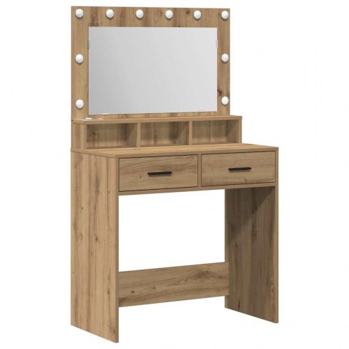 Makeupbord artisan eg 79 x 41 x 135 cm Konstrueret træ