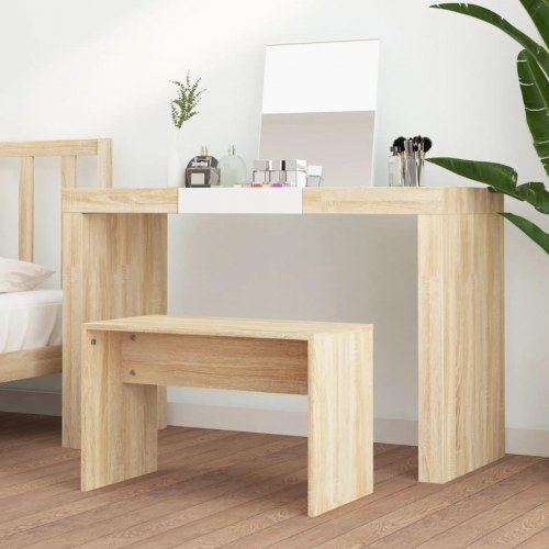 Makeupskammel 70 x 35 x 45 cm - sonoma-eg