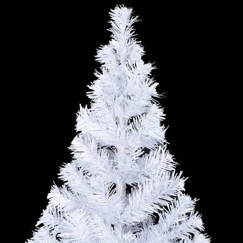 Kunstigt juletræ med lys og kuglesæt 120 cm 230 grene