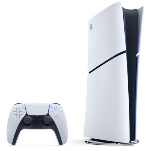 Sony PlayStation 5 Slim + EA Sports FC 26 bundle – 1 TB, hvid/sort