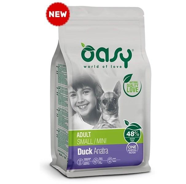 Oasy One Animal Protein Adult Small/Mini And – tørfoder til hund – 2,5 kg