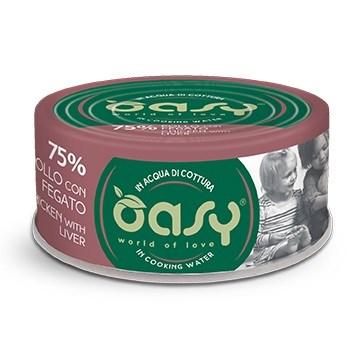Oasy More Love – Kylling med lever vådfoder til kat, 70 g