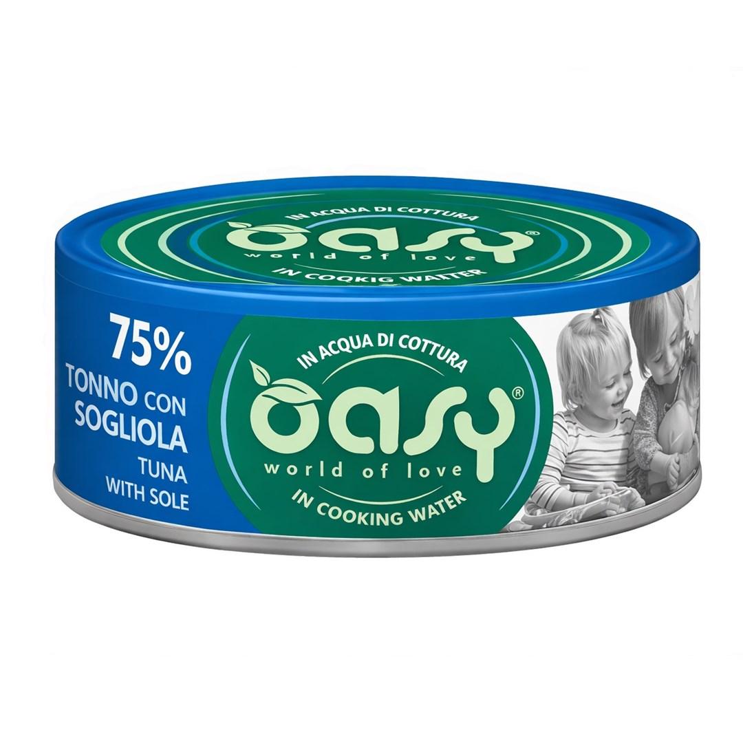 Oasy More Love tun med rødspætte – vådfoder til kat – 70 g