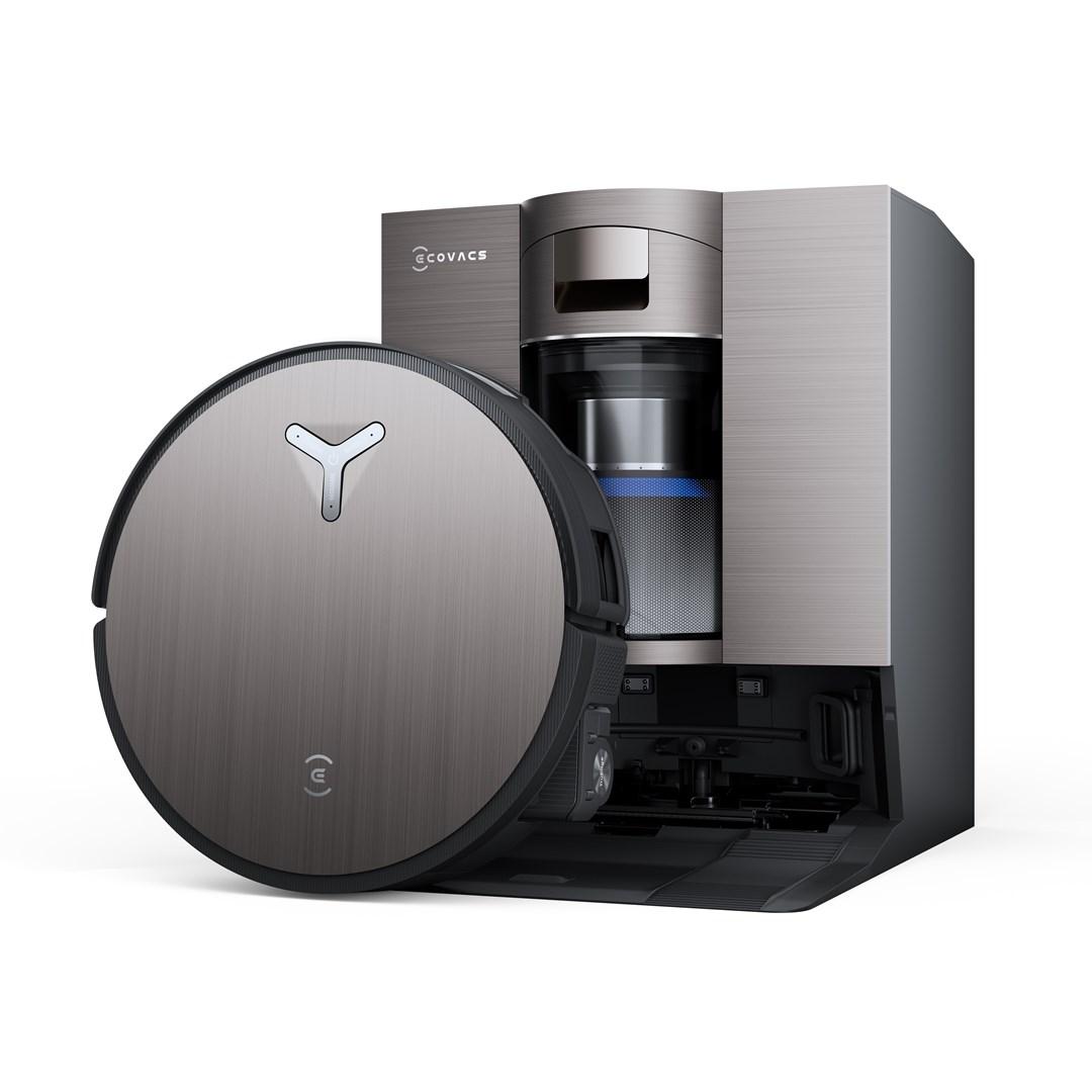 ECOVACS Deebot X11 OmniCyclone robotstøvsuger med moppe Sort