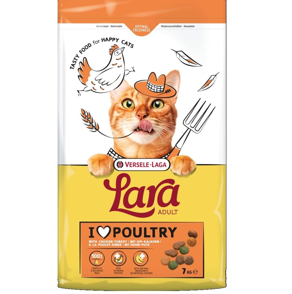 Versele-Laga Lara Adult tørfoder - kalkun med kylling, 7 kg