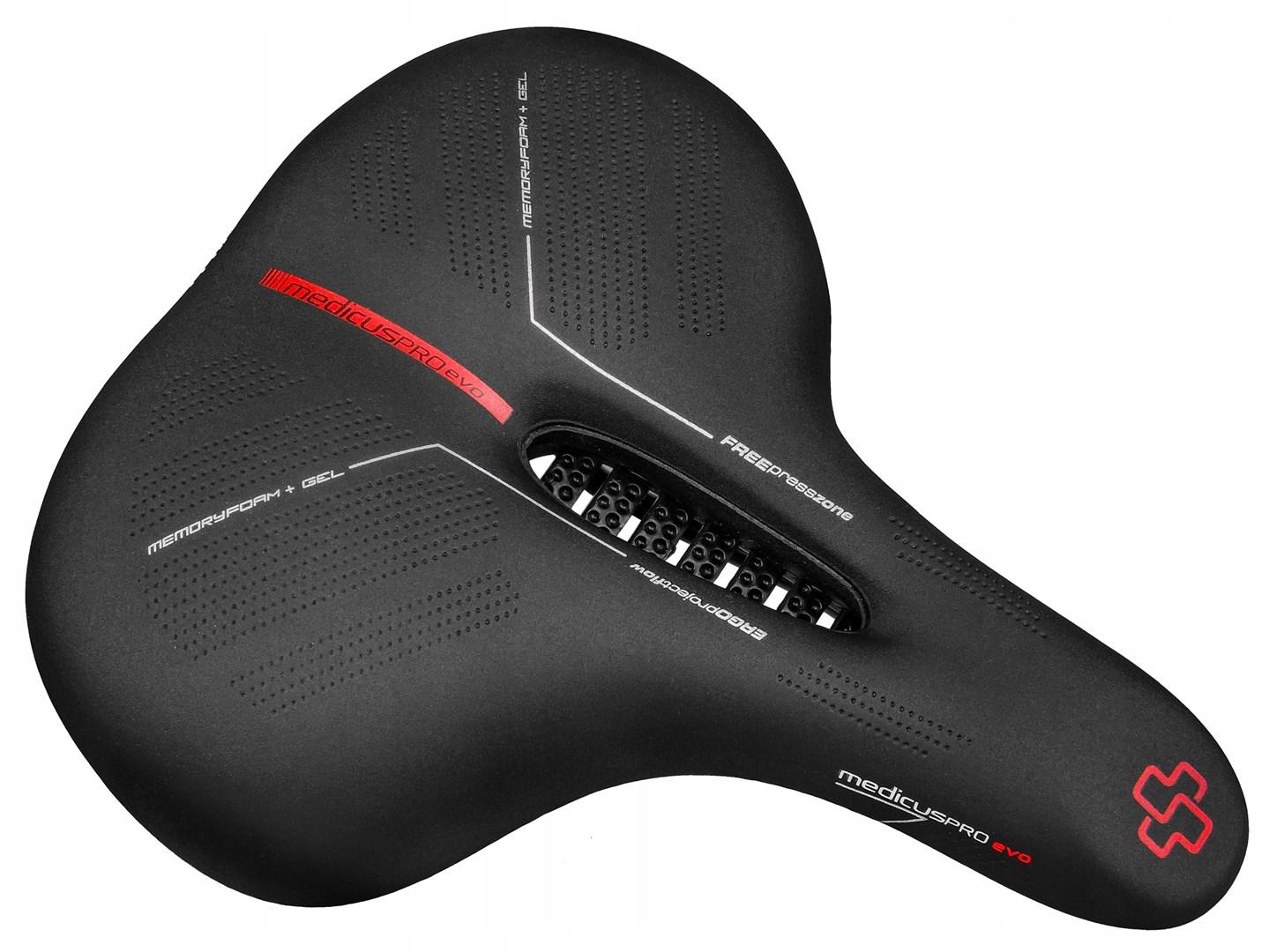 Wittkop Medicus PROevo 3.0 cykelsadel - City, sort billede
