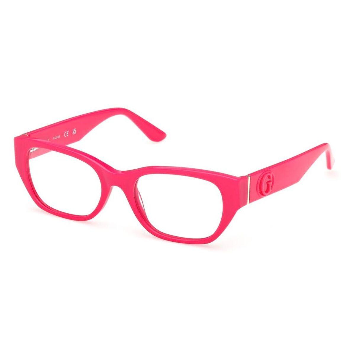 Guess GU50304 brillestel - unisex i plastik, pink