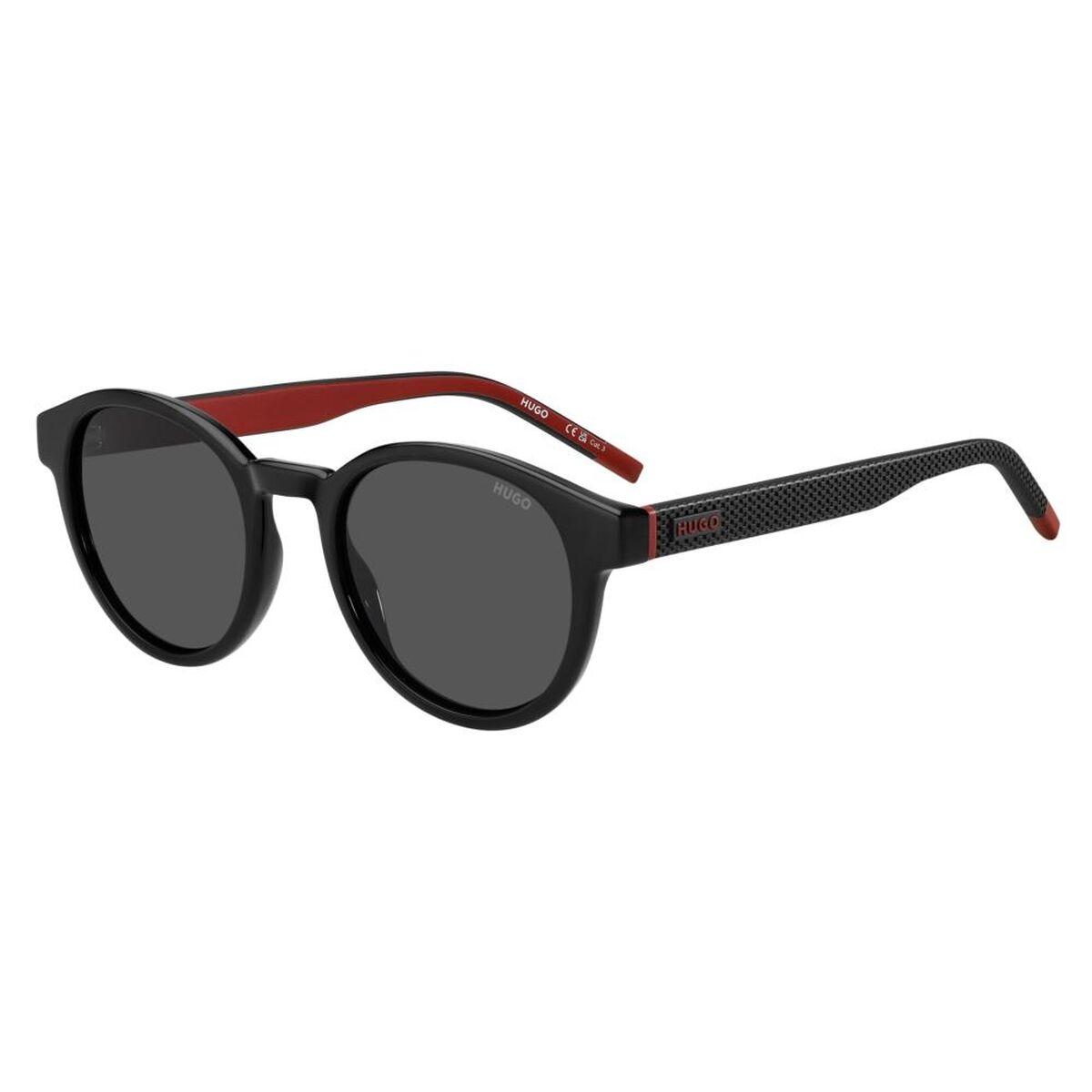 Hugo Boss HG 1390_S solbriller til mænd - grå glas