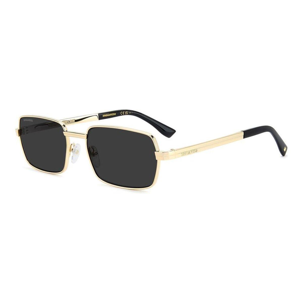Dsquared2 D2 0192_S solbriller til mænd - grå glas, metalstel