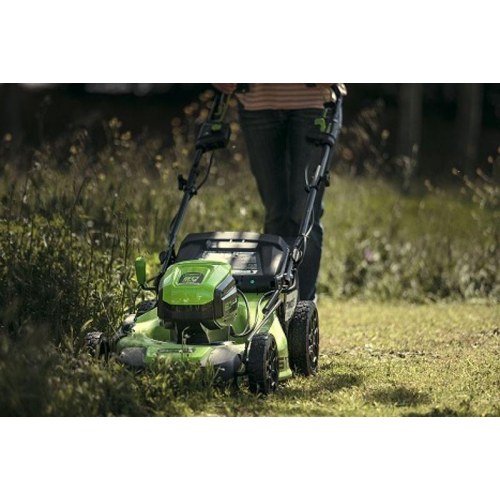 Greenworks GD60LM51SP 60 V batteridrevet plæneklipper med selvkørsel – 51 cm